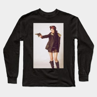 Dieselpunk Girl Long Sleeve T-Shirt